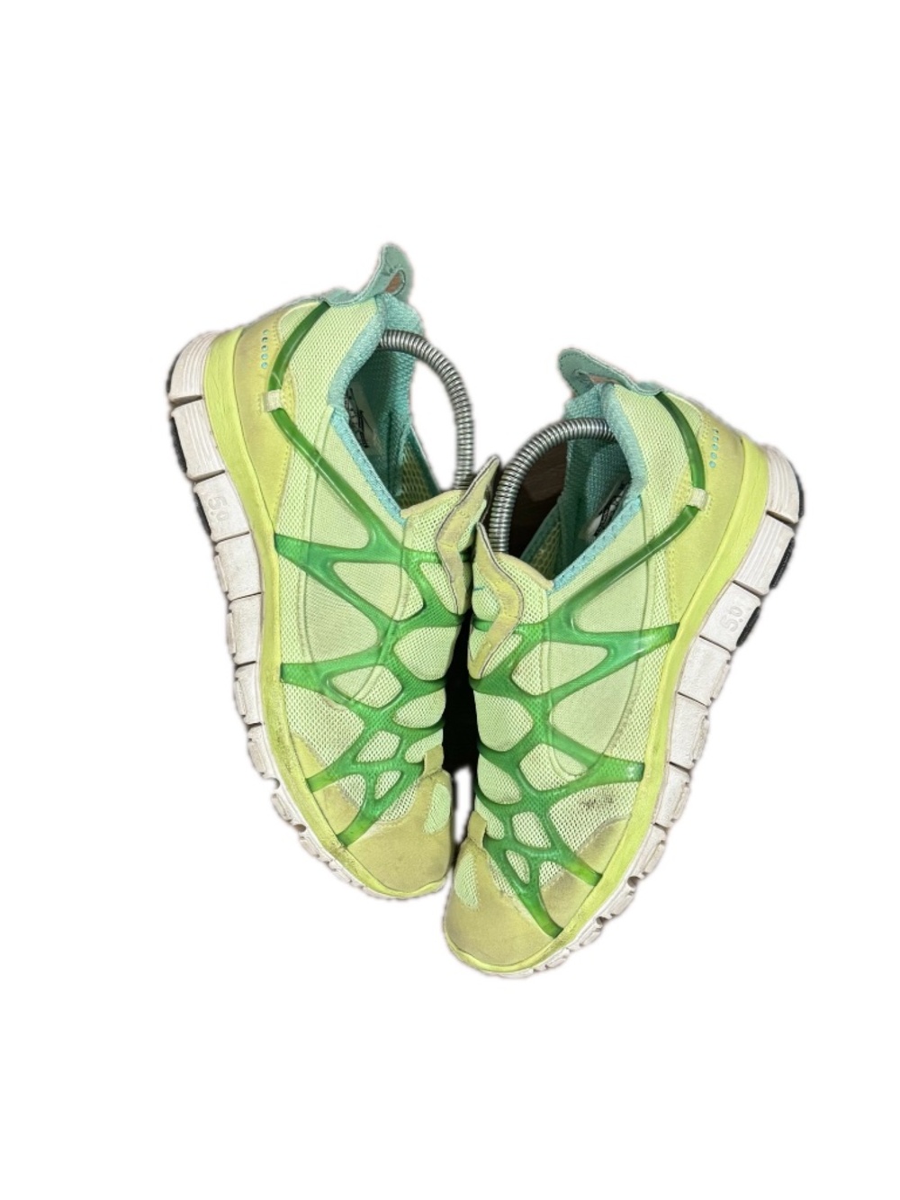 2012 Nike Free Kukini Liquid Lime Green Women's Running Shoes